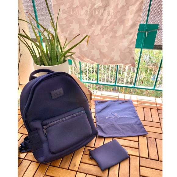 Dagne Dover Handbags - Dagne Dover Large Backpack Storm Navy